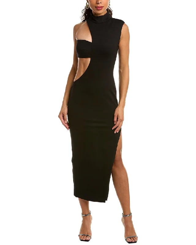 Midi dress with wrap style-Nicholas Azza Midi Dress