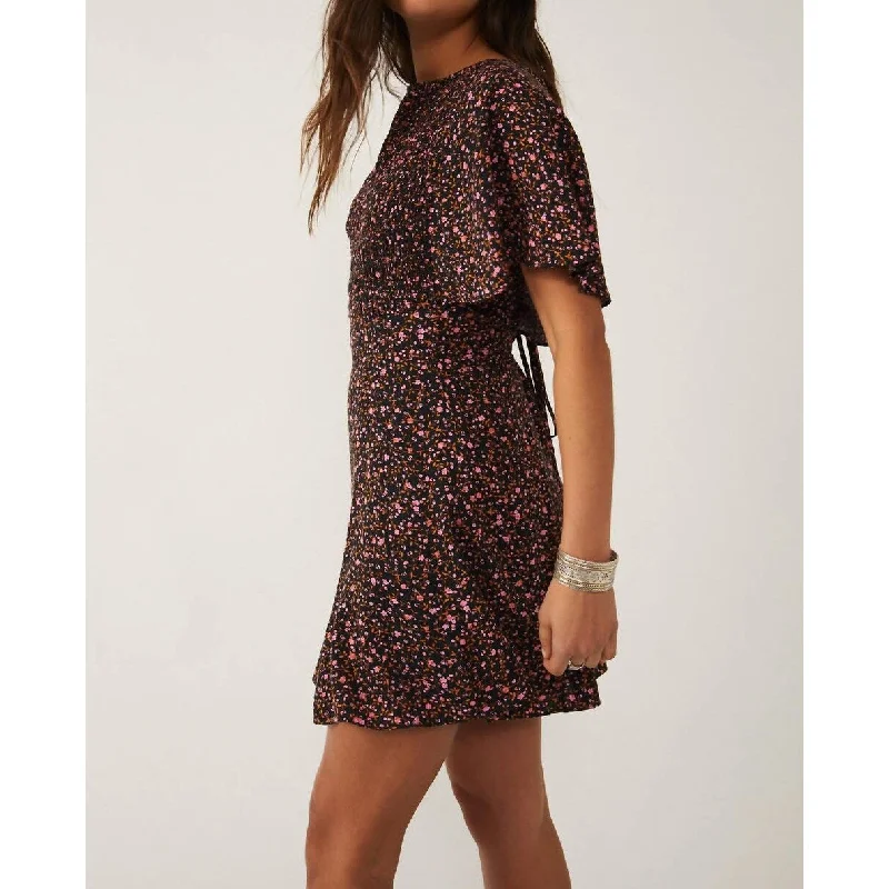 Animal print mini dress-Free People - Florence Mini Dress