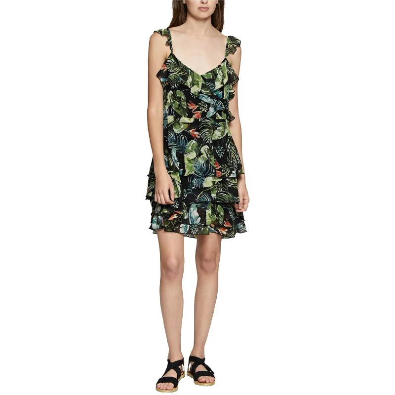 Knot front mini dress-Sanctuary Clothing Womens Floral Mini Dress